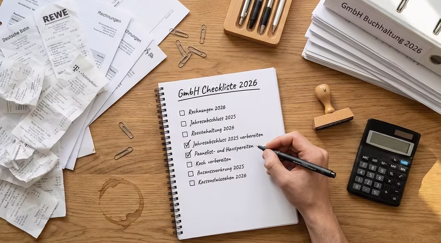 GmbH Buchhaltungspflichten: deine Checkliste für 2026